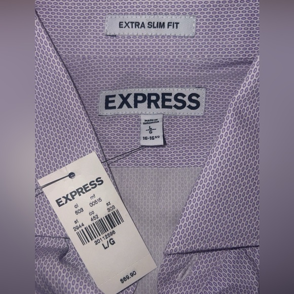 EXPRESS MENS DRESS SHIRT NWT - Picture 2 of 6